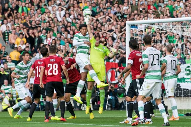 Celtic take on Legia at Murrayfield. Picture: TSPL