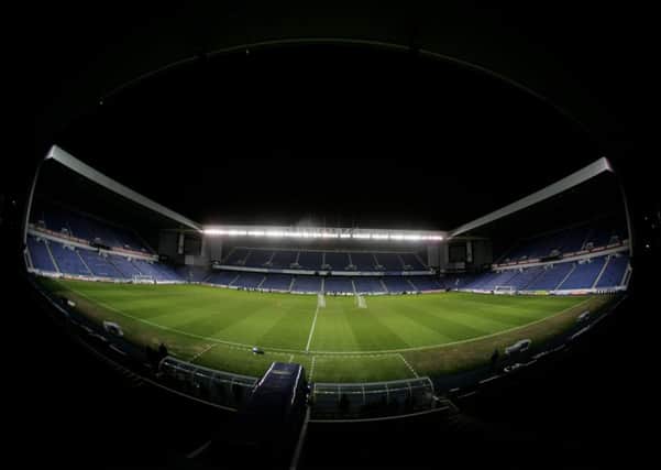 A general view of Rangers' Ibrox Stadium. Picture: Getty