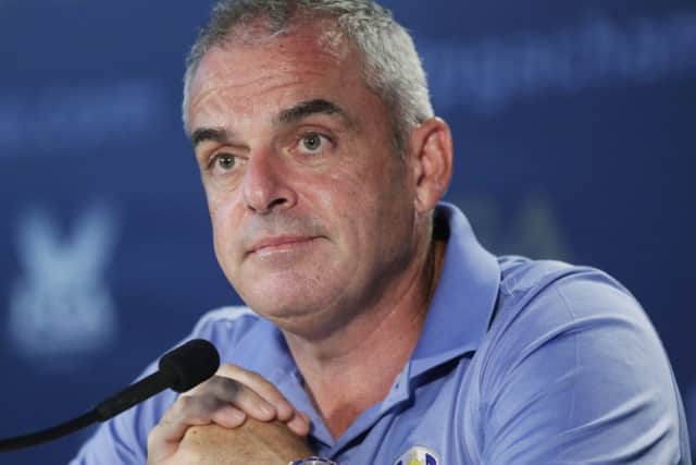 Europes Ryder Cup captain Paul McGinley is wary of the galvanising effect which Tom Watsons problems may have on the US team. Picture: AP