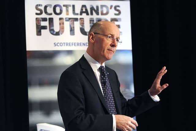 Swinney claims the rest of the UK would lose out if Scotland was denied a currency union. Picture: Michael Gillen