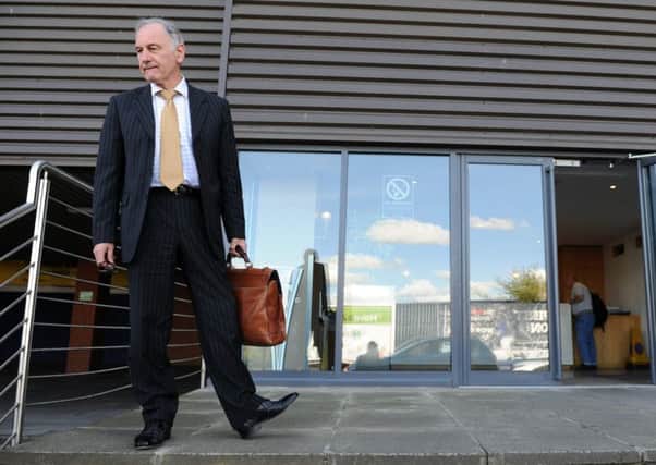 Former Rangers chief executive Charles Green outside Ibrox Stadium in 2012. Picture: HeMedia