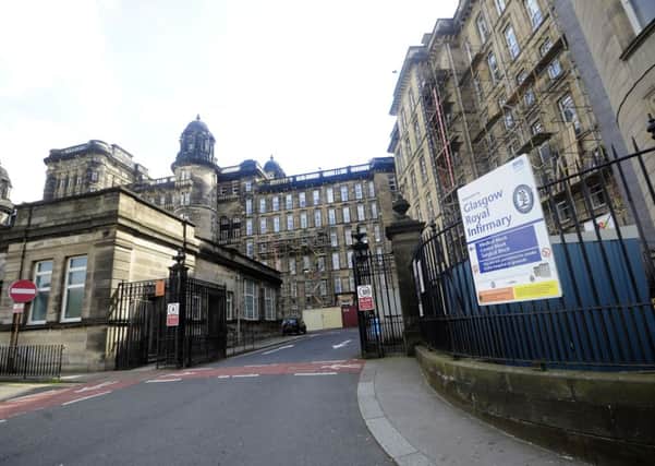 Glasgow Royal Infirmary. Picture: TSPL