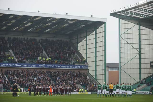 Two groups are battling for control of Hibs. Picture: Toby Williams