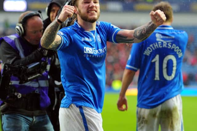 Stevie May. Picture: Robert Perry