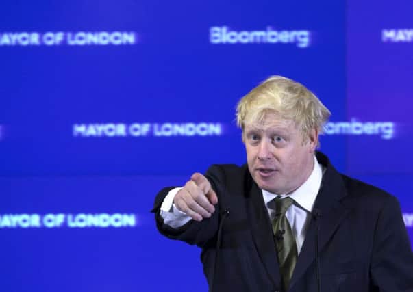 Mayor of London Boris Johnson. Picture: Getty