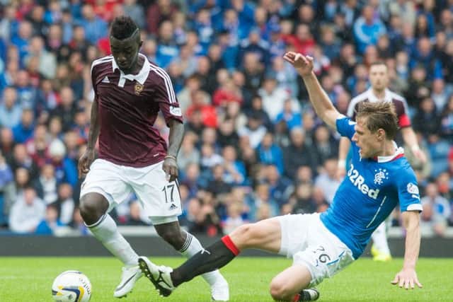 Marius Zaliukas challenges Prince Bauban. Picture: TSPL