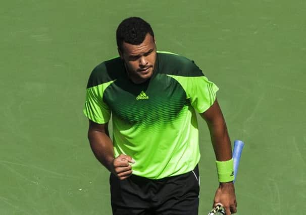 Jo-Wilfried Tsonga cut an assured figure on his way to victory over Roger Federer in last nights final in Toronto.  Picture: AP