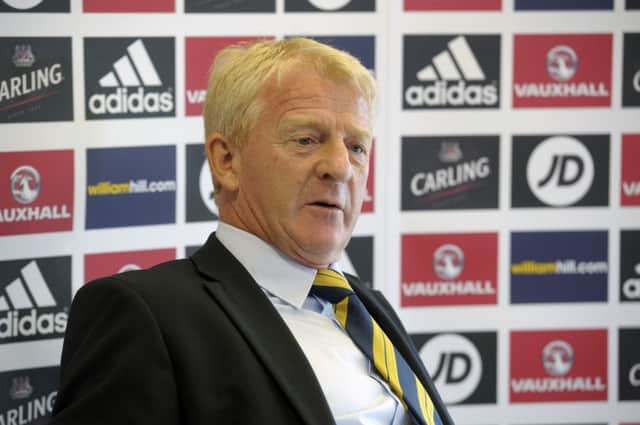 Scotland manager Gordon Strachan. Picture: John Devlin