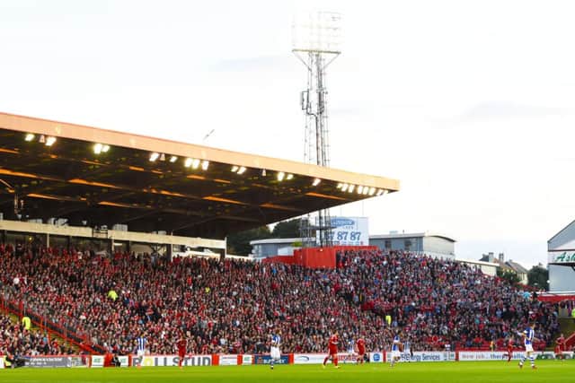 Aberdeen chairman Stewart Milne yesterday announced he estimates the club will be playing in a new stadium away from Pittodrie by 2017. Picture: SNS