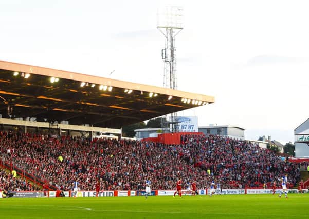 Aberdeen chairman Stewart Milne yesterday announced he estimates the club will be playing in a new stadium away from Pittodrie by 2017. Picture: SNS