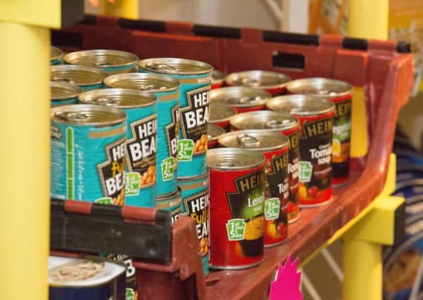 9,000 people have received emergency food from Trussell Trust foodbanks in the last year. Picture: Alistair Pryde