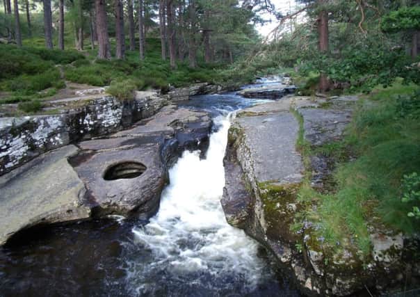 Linn of Quoich, in upper Deeside. Picture: Contributed