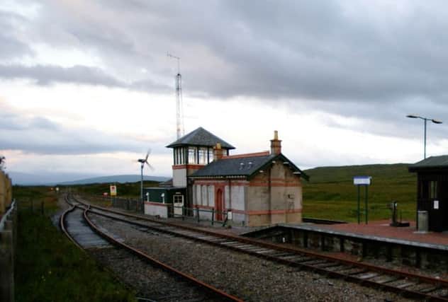 Corrour Station signal box has been protected. Picture: Creative Commons