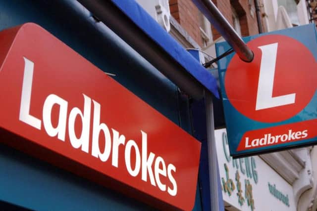 Ladbrokes: falling profits. Picture: PA