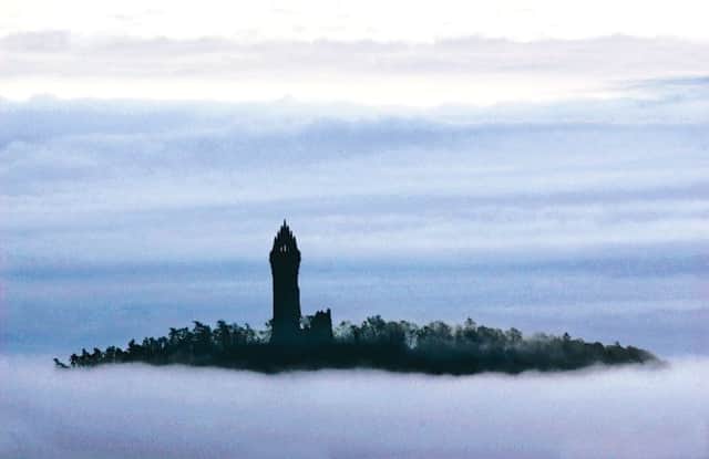 The Wallace Monument near Stirling.
 Picture: Robert Perry
