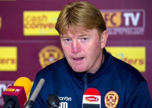 Motherwell manager Stuart McCall believes tonights opponents are a tougher proposition than they were last season. Picture:SNS
