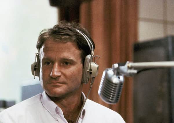 Robin Williams, pictured in 1987 comedy drama Good Morning Vietnam. Picture: AP