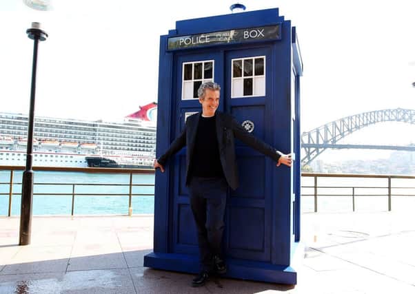 Peter Capaldi in Sydney on the Doctor Who World Tour. Picture: Getty