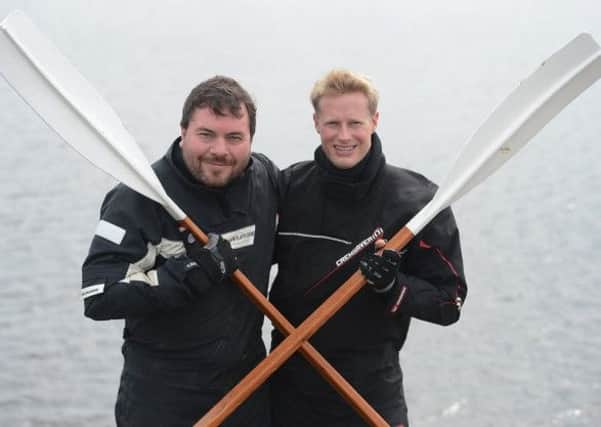 Leven Brown, left, and Jamie Douglas-Hamilton are planning a new challenge. Picture: Neil Hanna