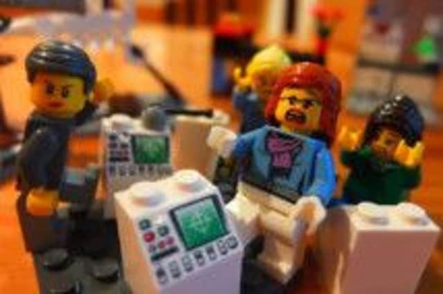 An image from Dr Donna Yates' @LegoAcademics account. Picture: Hemedia