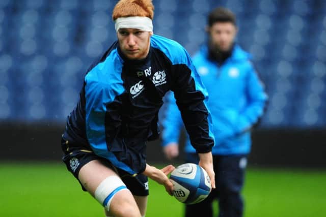 Rob Harley in action.  Picture: Ian Rutherford
