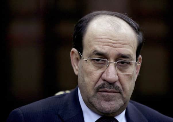 Iraqi Prime Minister Nouri al-Maliki. Picture: AP