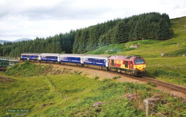 Scotrail's Caledonian Sleeper
. Picture: Norman McNab