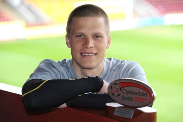 Henrik Ojamaa pictured during his previous spell at Fir Park. Picture: JP