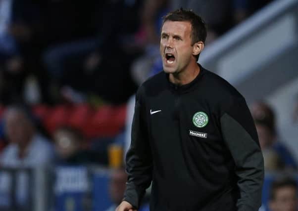 Celtic manager Ronny Deila, on the touchline during Wednesdays match against                                        St Johnstone, had to make tough sacrifices in moving to Parkhead.  Picture: Reuters