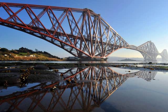 The Forth Bridge which was repainted by Balfour Beatty. Picture: TSPL