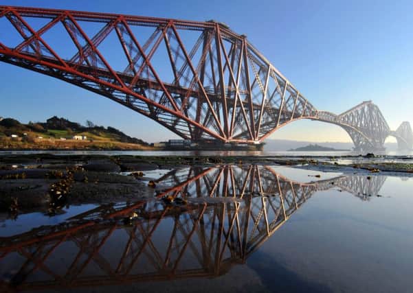 The Forth Bridge which was repainted by Balfour Beatty. Picture: TSPL