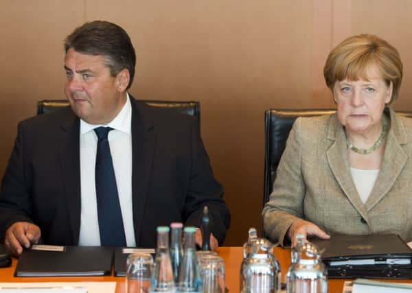 Economy minister Sigmar Gabriel blamed the downturn on the unusually mild winter in Germany. Picture: Getty
