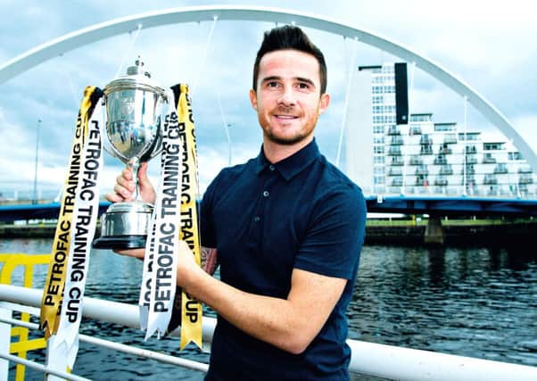 Clyde manager Barry Ferguson will take his side to Ibrox to face the team he captained hoping to dump them out the Petrofac Training Cup. Photograph: Rob Casey/SNS