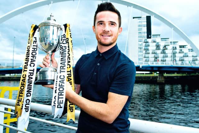 Clyde manager Barry Ferguson will take his side to Ibrox to face the team he captained hoping to dump them out the Petrofac Training Cup. Photograph: Rob Casey/SNS