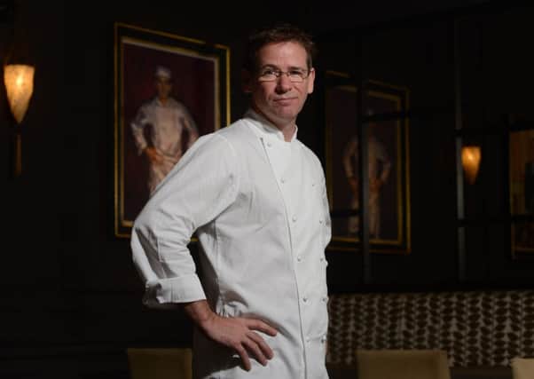 Michelin chef Andrew Fairlie believes that Scotland's food and drink industry will thrive with independence. Picture Neil Hanna