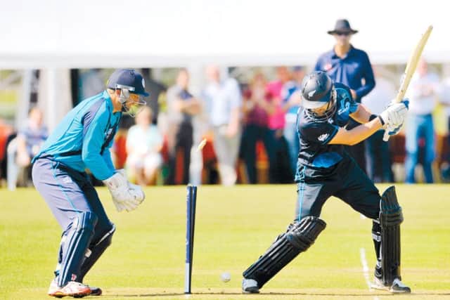 Injury-ravaged wicket keeper David Murphy is hopeful Saltires can improve after New Zealand A trouncing. Photograph: Donald Macleod
