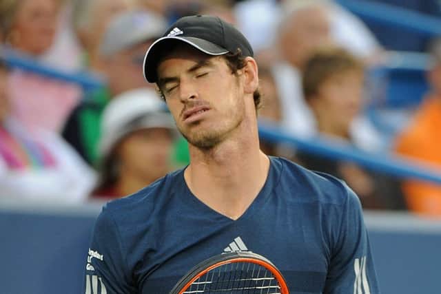 Murray: Straight-sets defeat. Picture: Getty
