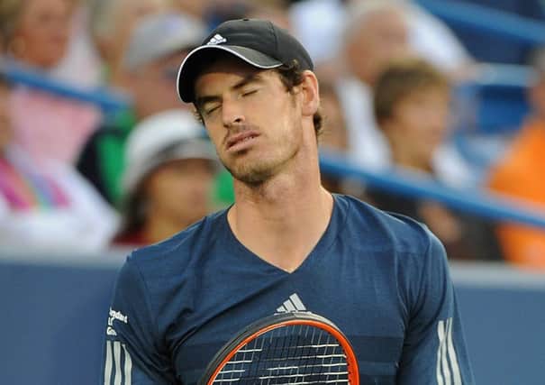 Murray: Straight-sets defeat. Picture: Getty
