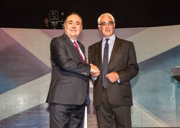 Alex Salmond and Alistair Darling are set for another televised debate on independence. Picture: Peter Devlin