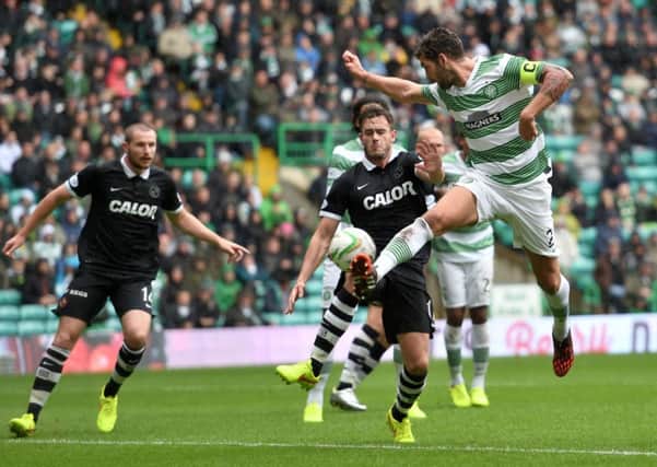 Charlie Mulgrew's ability on the ball has been a big part of Celtic's success. Picture: SNS