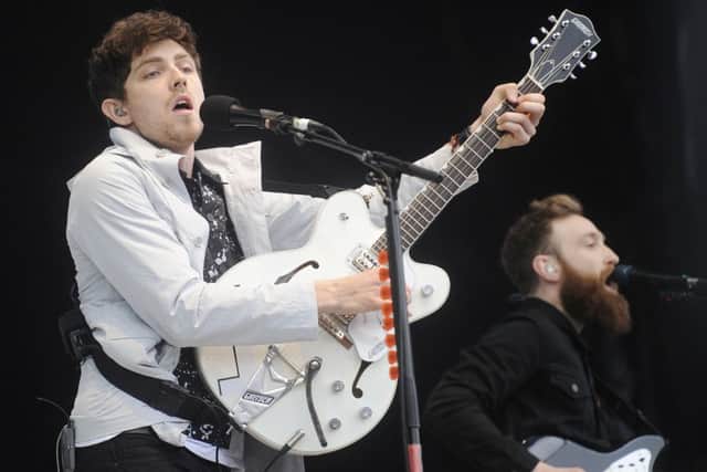 Twin Atlantic performs at T in the Park 2014. Pic: Greg Macvean