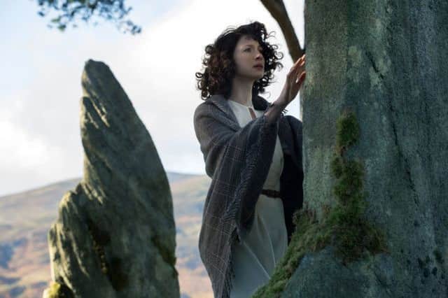 Caitriona Balfe as Claire Randall in a scene from Outlander. Picture: AP