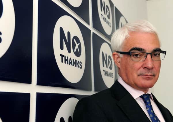 Alistair Darling says he has healed the rift he had with Gordon brown and is enjoying working with him again. Picture: TSPL