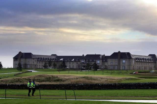 The Fairmont Hotel complex was the scene of Northern Ireland peace talks in 2006. Picture: PA