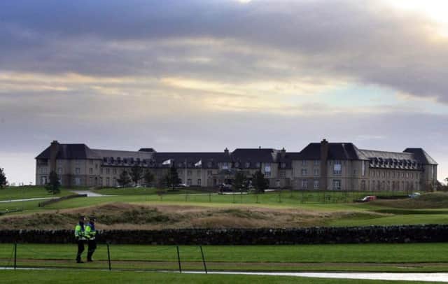 The Fairmont Hotel complex was the scene of Northern Ireland peace talks in 2006. Picture:  PA