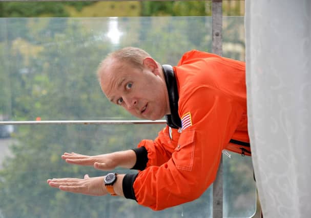 Tim cleans up again as his Hoover joke is voted best at the Fringe. Picture: Jon Savage