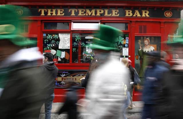 Serving notice: There have been reports that banks are making plans to move some operations to Dublin. Picture: Getty