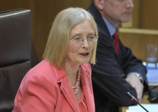Presiding Officer, Tricia Marwick, hailed the event as a success.  Picture Ian Rutherford.