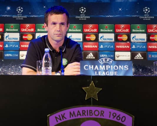 Ronny Deila says his players are determined to prove they are a Champions League side. Picture: SNS Group