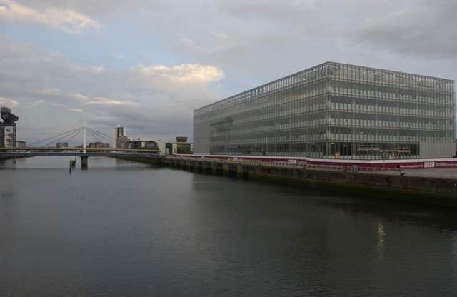 BBC Headquarters at Pacific Quay, Glasgow. Picture: Robert Perry